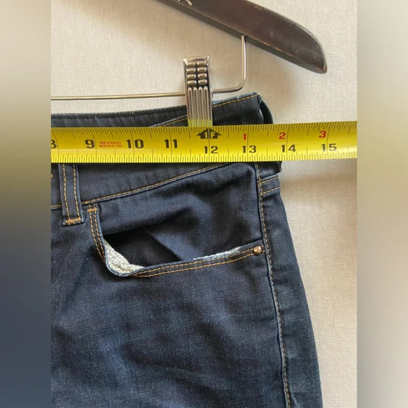 Armani high rise skinny denim jeans Sz 27 - Picture 12 of 13